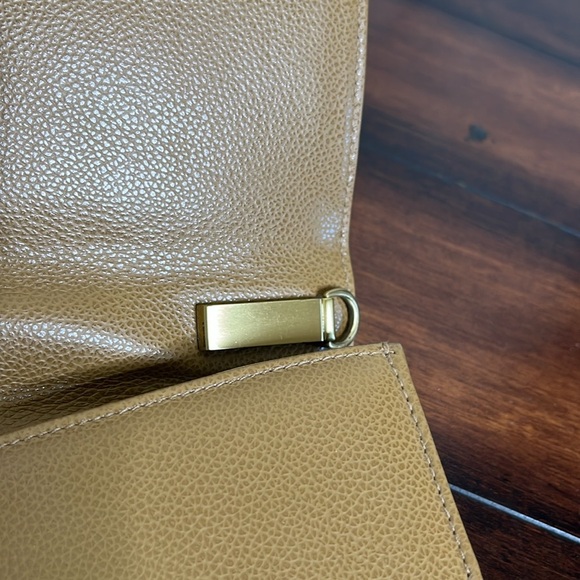 COACH CARAMEL CLASSIC MADISON DRAKE PINNACLE BRIEFCASE BAG MADE IN ITALY… - Picture 12 of 17